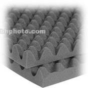 2  Sonomatt 48 (Charcoal Grey)   48  x 96  x 2  Studiofoam Eggcrate Style Cut Acoustic Foam Panel   2 Pieces