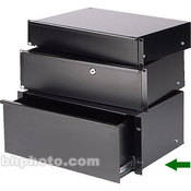 Economy Sliding Rackmount Drawer, 4 Spaces