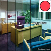 138mm Decamired Red (Set of Four) (Warming) Glass Filter