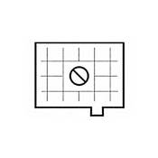 Intenscreen for Contax RTS II   Matte with Grid & Diagonal Split Image