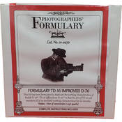 TD 16 Developer for Black & White Film   Makes 1 4 Liters