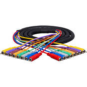 CRA802 Eight Channel Male RCA to Male RCA Snake Cable   6.6  (2 m)