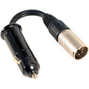 CC 8010 4 pin XLR Male to Cigarette Male Cable   4