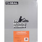 Colormount Dry Mounting Tissue   11 x 14    25 Sheets   for RC Mounting