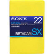 BCT 22SXA 22 Minute Betacam SX Video Cassette, Small