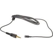 ECM 77BMP Omnidirectional Lavalier Microphone with 1 8  Locking Mini Plug for Sony UWP Series and WRT 805 Body Pack Transmitters