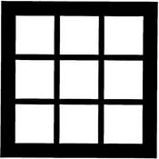 Window Pattern for 24x24  Micro Frame   French Door