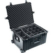 1624 Waterproof 1620 Case with Dividers (Black)