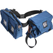 BP 3 Waist Belt Production Pack   for Camcorder Batteries, Tapes and Accessories (Blue)