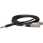Stereo 1 4  Male to 2 3 Pin XLR (1 Male, 1 Female) Y Cable   10