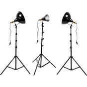 Tungsten Three Floodlight Kit with Stands