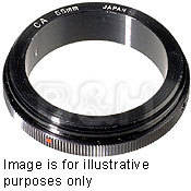 Reverse Adapter for Mounting Lenses with 55mm Filter Threads Backwards on Canon FD Bodies