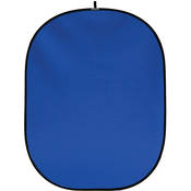 #027 Collapsible Background   5x7    Chroma Key Blue