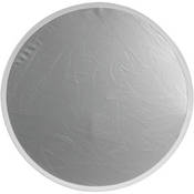 Collapsible Reflector   20  Circular   Silver White