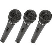 R11   3 Pack Hyper Cardioid Handheld Dynamic Microphone