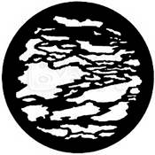 Standard Steel Gobo #7169   Cloud 11   Size A 100mm