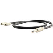 Mono 1 4  Male to 2 RCA Male Y Cable   10