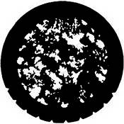Standard Steel Gobo #7764   Amorphous   Size A 100mm