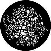 Standard Steel Gobo #7736   Butterfly Web