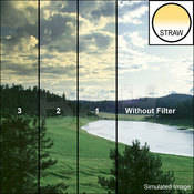 4 x 4  1 Straw Soft Edge Graduated Filter