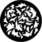 Standard Steel Gobo #7572   Autumn Breakup   Size E 37.5mm
