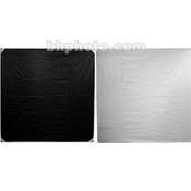 Fabric for Frame Panel Reflectors   48x48    White Black