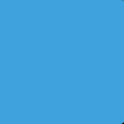 6.6 x 6.6  2 Tropic Blue Solid Color Filter
