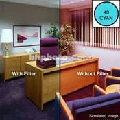 X Pro 707 Color Compensating CC40C (Cyan) Filter