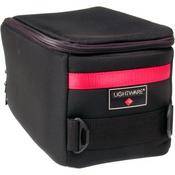 H7020 Large Head Pouch   for Film Holders, Small Light Heads, View Camera Lenses and On Camera Flashes (Black)