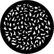 Standard Steel Gobo #7809   Sharp Breakup (Small)   Size M 66mm