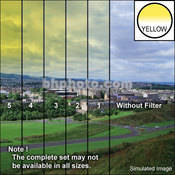2 x 2  2 Yellow Soft Edge Graduated Filter
