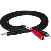 Stereo Mini Male to 2 RCA Male Y Cable (6 )