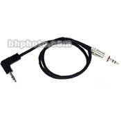 Stereo Mini to Stereo Right Angle Mini Plug for Tape Out on Shure FP 32A, FP33, Sound Devices, Wendt, and PSC Mixers