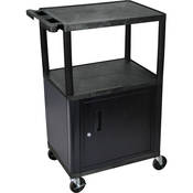 42  LP Table w Cabinet (Black Gray)