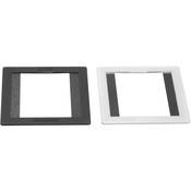 6x4.5cm (3mm Thick) Medium Format Single Sided Anti Newton Glass Mounts   20 Mounts