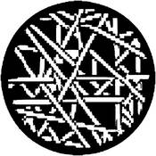 Standard Steel Gobo #7223   Trusswork   Size M 66mm