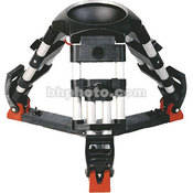DA 150K Short Aluminum 1 Stage Tripod Legs (150mm Bowl)   Supports 88 lbs