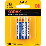 AA 1.5v Alkaline Battery (2 Pack)