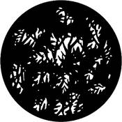Standard Steel Gobo #7780   Dense Leaves   Size M 66mm