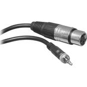 CL 2 Line Cable for Sennheiser BeltPack Transmitters, 1 8  Mini Male Jack to XLR Female (6 ) (1.82m)