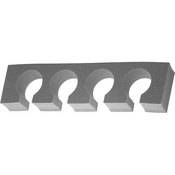 Roll Away Background Paper Holder for Four 24 x 6 x 3  Rolls