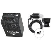 Acute 2R 2400W s 2 Head Pro Value Pack (90 260V)