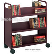 Double Sided Mobile Book & Utility Truck (Cabernet)