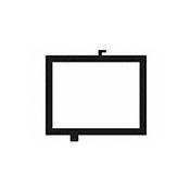 Intenscreen Focusing Screen for Bronica ETR Series Cameras   Plain Matte