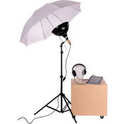 One Floodlight Umbrella Kit