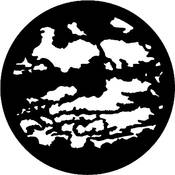 Standard Steel Gobo #7165   Cloud 7   Size M 66mm