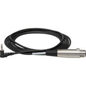 Stereo Mini Angled Male to 3 Pin XLR Female Cable   5