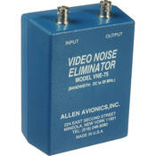 VNE 75 Video Noise Eliminator, Hum and Noise Eliminator, One I O, 75 ohms, ABS Plastic Housing