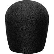900 Series Replacement Windscreen   1 5 8  Inside Diameter   Black   will fit Select AKG, Audio Technica, Audix, Beyerdynamic, Electrovoice, Neumann, Sennheiser and Shure Microphones