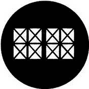 Standard Steel Gobo #7350   Tudor